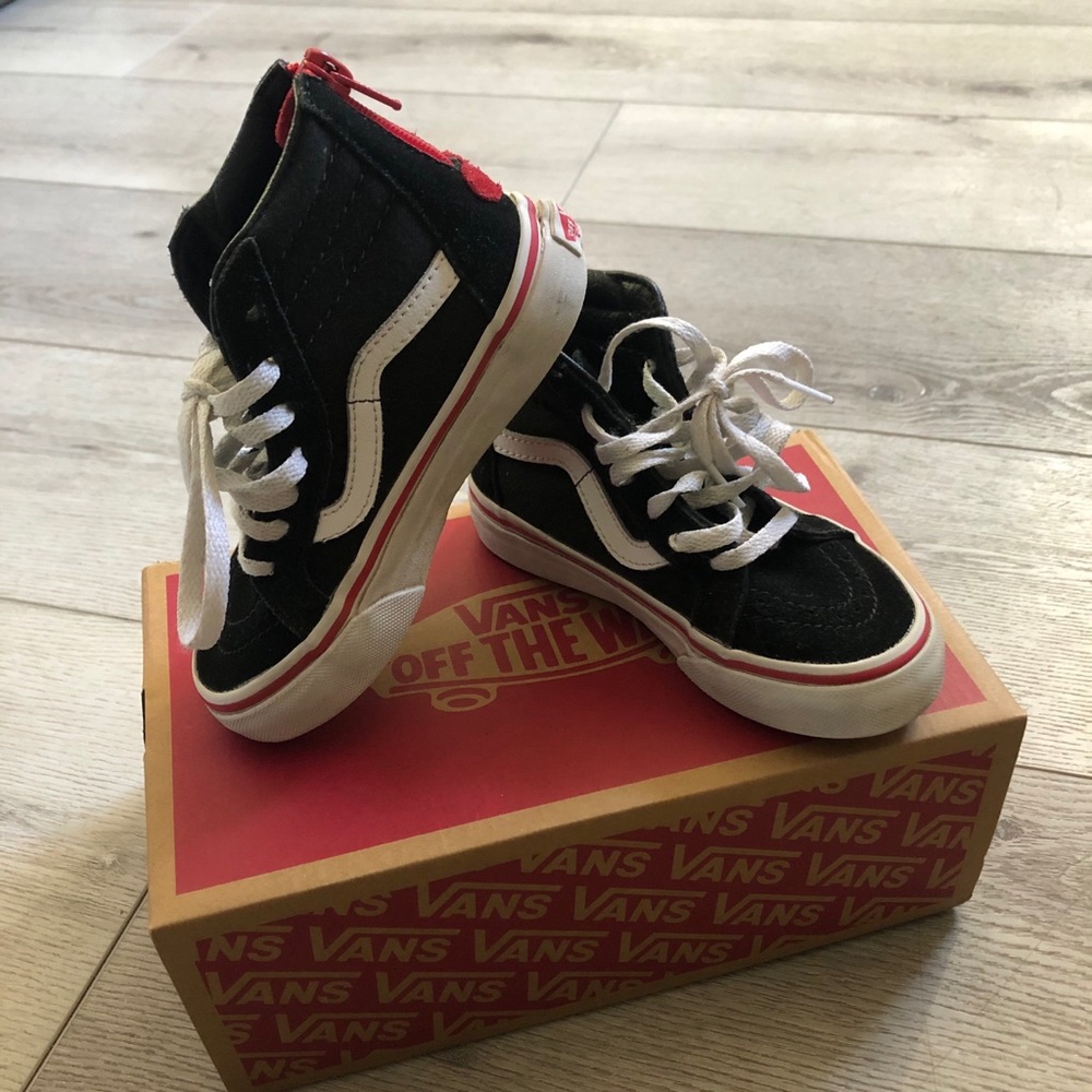 Vans (kids) high top sk8 hi-zip